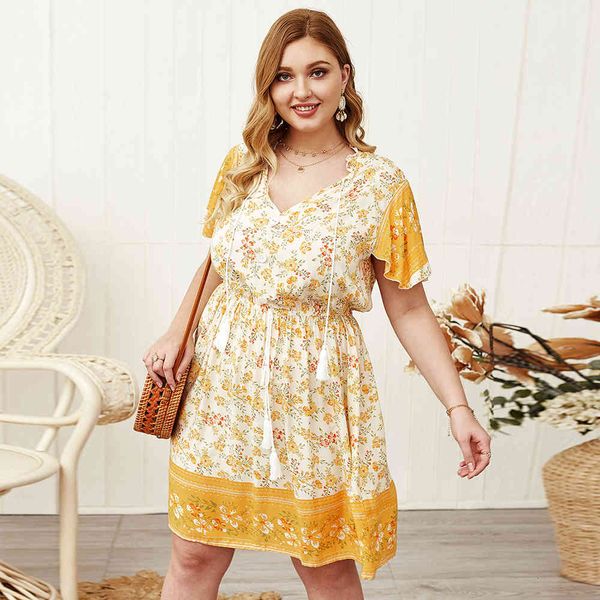 dresses floral print mini boho summer short sleeve v-neck es plus size gypsy beach casual female vestidos 5dsm, Black;gray
dresses floral print mini boho summer short sleeve v-neck es plus size gypsy beach casual female vestidos 5dsm, Black;gray