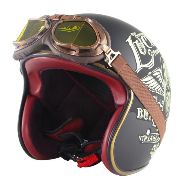 motorcycle helmet leather scooter classic retro vintage open face casque moto chopper cruiser with glasses helmets
motorcycle helmet leather scooter classic retro vintage open face casque moto chopper cruiser with glasses helmets