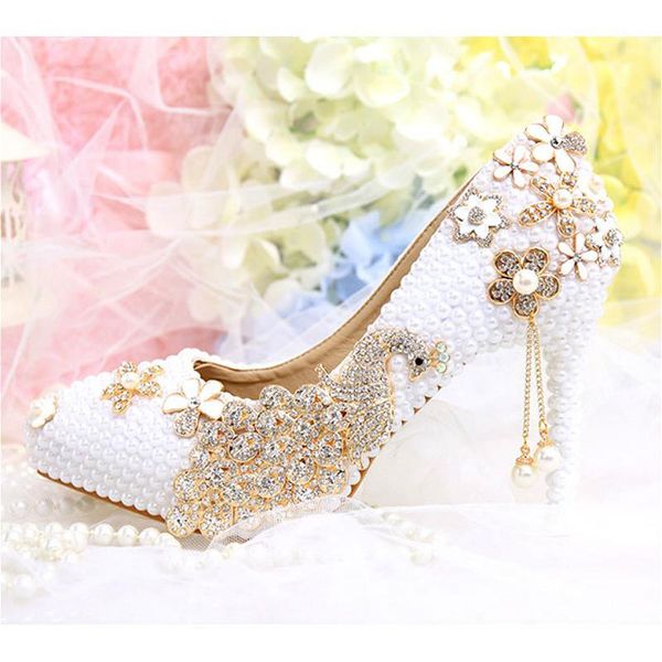 dress shoes pearl wedding crystal tassel bridal women's pumps pointed toe rhinestone peacock female high heels ladies platform, Black
dress shoes pearl wedding crystal tassel bridal women's pumps pointed toe rhinestone peacock female high heels ladies platform, Black