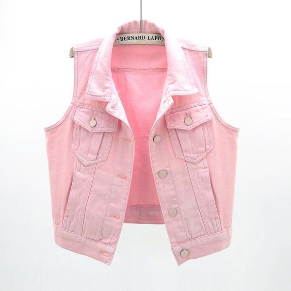 women's vests nice spring and autumn sleeveless denim vest jacket fashion slim single-breasted tank top, Black;white
women's vests nice spring and autumn sleeveless denim vest jacket fashion slim single-breasted tank top, Black;white