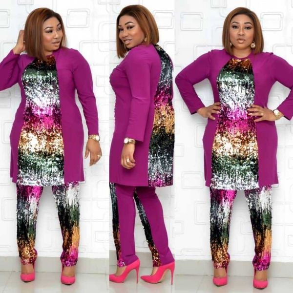 dresses sets women new sequined african elastic bazin baggy pants rock style dashiki long sleeve famous suit for lady, Black;gray
dresses sets women new sequined african elastic bazin baggy pants rock style dashiki long sleeve famous suit for lady, Black;gray