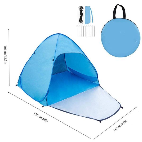 tents and shelters outdoor quick opening, no installation of beach, portable camping sunshade tent, waterproof sand-proof
tents and shelters outdoor quick opening, no installation of beach, portable camping sunshade tent, waterproof sand-proof
