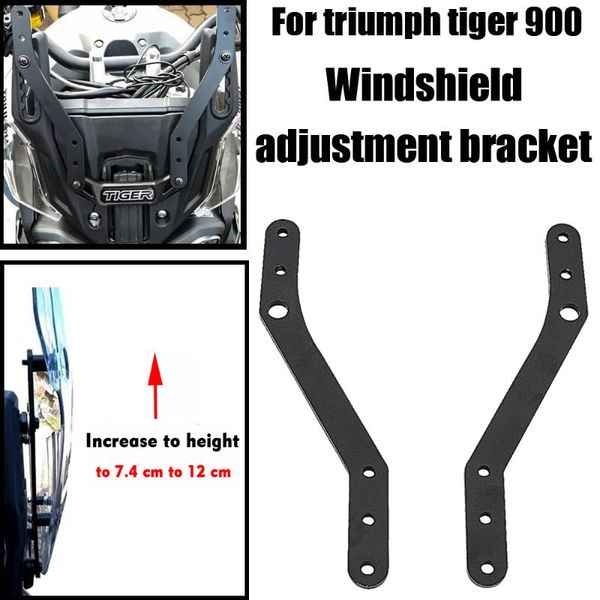 motorcycle windshield tiger 900 mounting bracket adjustment fixed extension adjuster for 2021
motorcycle windshield tiger 900 mounting bracket adjustment fixed extension adjuster for 2021
