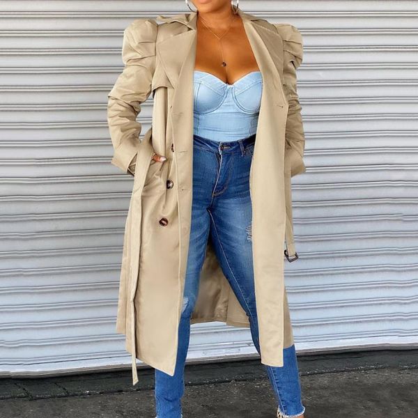 women's trench coats women long coat autumn winter 2021 fashion lapel straight double-breasted office lady solid vintage female casual, Tan;black
women's trench coats women long coat autumn winter 2021 fashion lapel straight double-breasted office lady solid vintage female casual, Tan;black