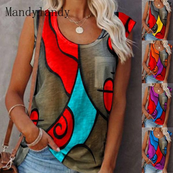 women's t-shirt mandylandy shirt fashion loose casual graffiti printed patchwork sleeveless summer dress, White
women's t-shirt mandylandy shirt fashion loose casual graffiti printed patchwork sleeveless summer dress, White