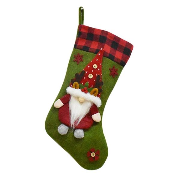 christmas decorations stocking 19 inch xmas stockings grid cloth 3d gnome gift bag for tree fireplace family holiday party
christmas decorations stocking 19 inch xmas stockings grid cloth 3d gnome gift bag for tree fireplace family holiday party