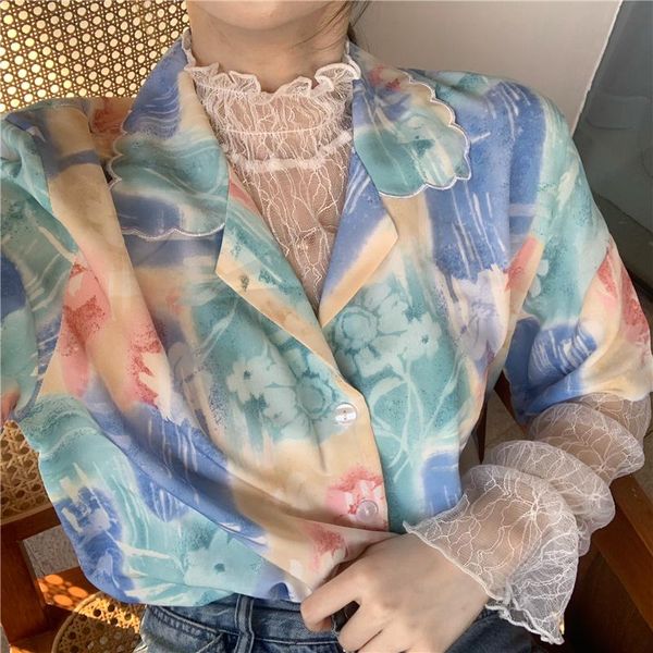 women's blouses & shirts womens clothing blusas mujer de moda 2021 summer vintage print fashion shirt female short sleeved casual loos, White
women's blouses & shirts womens clothing blusas mujer de moda 2021 summer vintage print fashion shirt female short sleeved casual loos, White