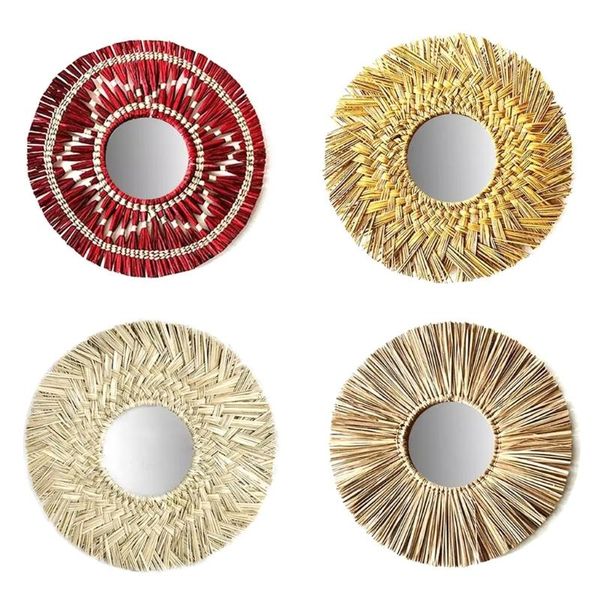 rattan plaited seaweed mirror nordic retro art circular handmade homestay living room decoration coffee shop boho decor mirrors
rattan plaited seaweed mirror nordic retro art circular handmade homestay living room decoration coffee shop boho decor mirrors