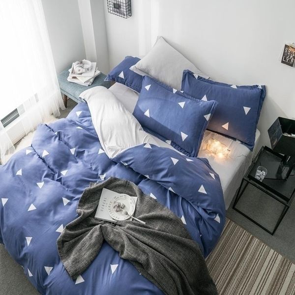 bedding sets 2021 home textile navy blue gray duvet cover pillowcase flat sheet triangle nordic set boy teen girl bed linens full
bedding sets 2021 home textile navy blue gray duvet cover pillowcase flat sheet triangle nordic set boy teen girl bed linens full