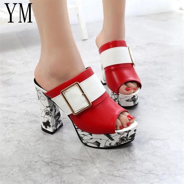 dress shoes 3colours fashion summer women elegant buckle high heel sandals peep toe platform chunky lady thick 40, Black
dress shoes 3colours fashion summer women elegant buckle high heel sandals peep toe platform chunky lady thick 40, Black