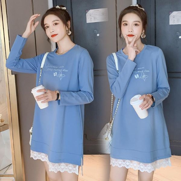 maternity dresses 2806# clothes spring autumn cotton o neck loose stylish dress for pregnant women mom, White
maternity dresses 2806# clothes spring autumn cotton o neck loose stylish dress for pregnant women mom, White