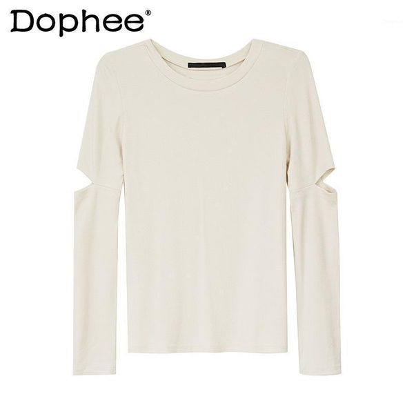 women's t-shirt white and black for women long sleeve slim fit skinny tee 2021 spring summer all-match tshirt fashion round neck top
women's t-shirt white and black for women long sleeve slim fit skinny tee 2021 spring summer all-match tshirt fashion round neck top