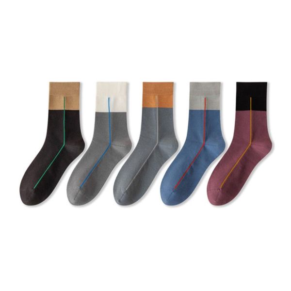 men's socks 2 pairs 39-42 size middle tube cotton men fashion street style cycling long winter brand designer socken hombre, Black
men's socks 2 pairs 39-42 size middle tube cotton men fashion street style cycling long winter brand designer socken hombre, Black