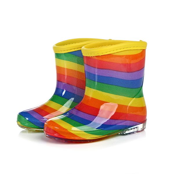 Waterproof Rain Boots Toddler Boy Colorful Rainbow Rain Shoes Girl Breathable PVC Mid Calf Children Boots for Baby Girls
Waterproof Rain Boots Toddler Boy Colorful Rainbow Rain Shoes Girl Breathable PVC Mid Calf Children Boots for Baby Girls