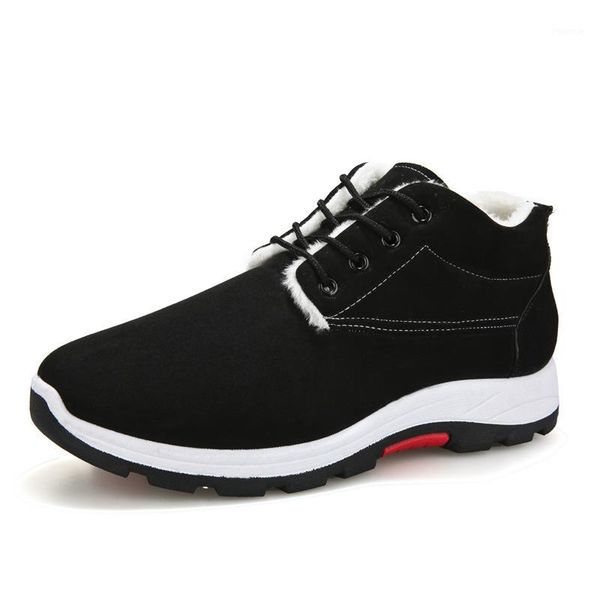 boots men non-slip snow ankle fashion fur winter keep warm man sneakers work shoes rtg51, Black
boots men non-slip snow ankle fashion fur winter keep warm man sneakers work shoes rtg51, Black