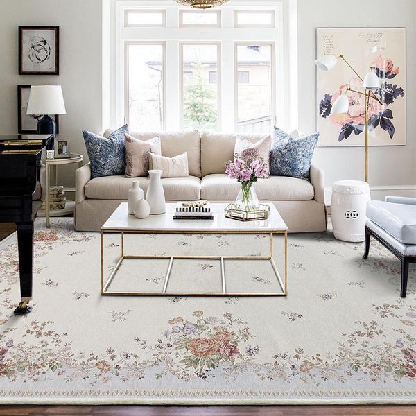 carpets pastoral style jacquard rug floral sofa dining table floor mat european living room bedroom decor american carpet
carpets pastoral style jacquard rug floral sofa dining table floor mat european living room bedroom decor american carpet