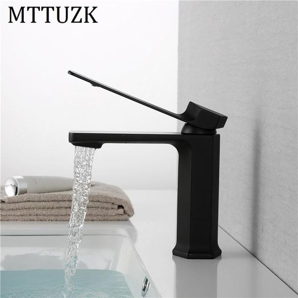 bathroom sink faucets mttuzk style hexagonal brass and cold water mixer taps deck mounted basin faucet orb