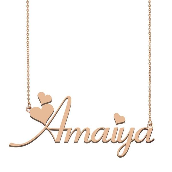 pendant necklaces amaiya name necklace, custom necklace for women girls friends birthday wedding christmas mother days gift, Silver
pendant necklaces amaiya name necklace, custom necklace for women girls friends birthday wedding christmas mother days gift, Silver