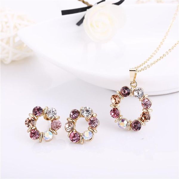 earrings & necklace fashion round shape colorful rhinestone earring wholesale factory direct set210012, Silver
earrings & necklace fashion round shape colorful rhinestone earring wholesale factory direct set210012, Silver