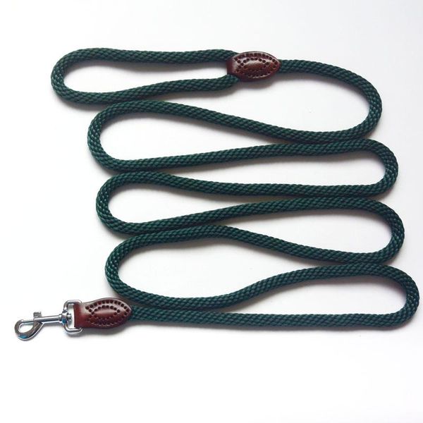 dog collars & leashes nylon leather leash long tracking round rope outdoor walking training pet lead for medium large dogs 2m/3m/5m
dog collars & leashes nylon leather leash long tracking round rope outdoor walking training pet lead for medium large dogs 2m/3m/5m