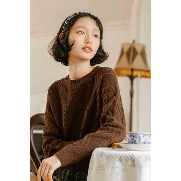 women's sweaters sweater winter retro art pullover twist long sleeve knit sweater hdf8, White;black
women's sweaters sweater winter retro art pullover twist long sleeve knit sweater hdf8, White;black