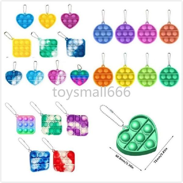 mini push bubble sensory toy keychains autism needs squishy stress reliever toys child funny anti-stress keyring pendantsl 
mini push bubble sensory toy keychains autism needs squishy stress reliever toys child funny anti-stress keyring pendantsl