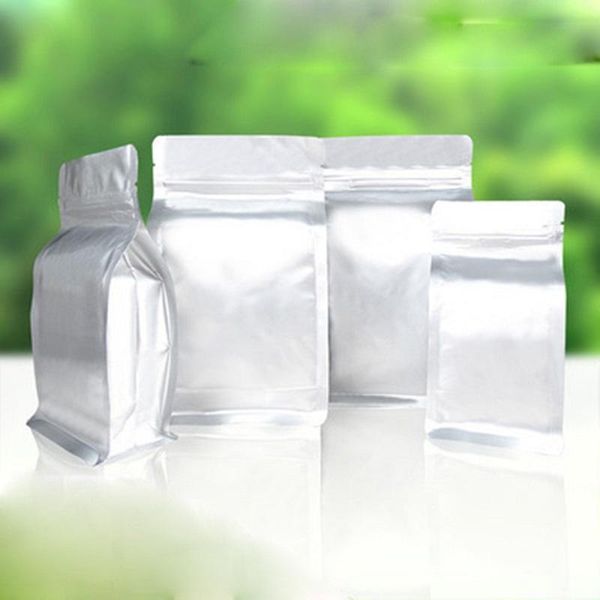 storage bags 500pcs silver pure mylar foil stand up side gusset pouches self sealing recyclable zipper coffee dry food packaging ba
storage bags 500pcs silver pure mylar foil stand up side gusset pouches self sealing recyclable zipper coffee dry food packaging ba