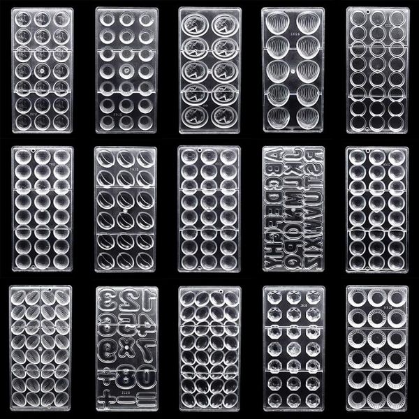 baking moulds chocolate bar plastic mold polycarbonate tray form for sphere moldes para pastry bakery tools
baking moulds chocolate bar plastic mold polycarbonate tray form for sphere moldes para pastry bakery tools