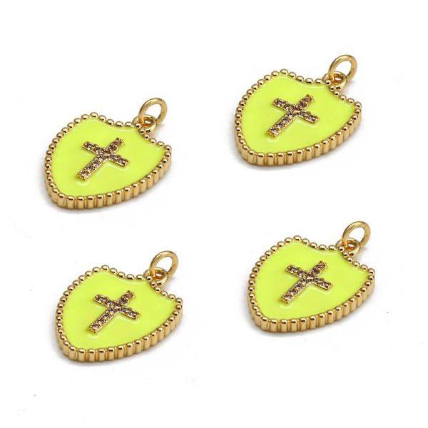 charms meibeads 2021 cross enamel pendant accessories for making jewelry diy turkish shield necklace bracelet copper part 1 pcs, Bronze;silver
charms meibeads 2021 cross enamel pendant accessories for making jewelry diy turkish shield necklace bracelet copper part 1 pcs, Bronze;silver