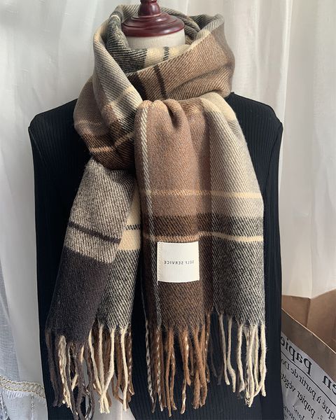 the imitation cashmere retro british tassel plaid scarf women autumn and winter thickening warm bib fashion shawl dual-use, Blue;gray
the imitation cashmere retro british tassel plaid scarf women autumn and winter thickening warm bib fashion shawl dual-use, Blue;gray