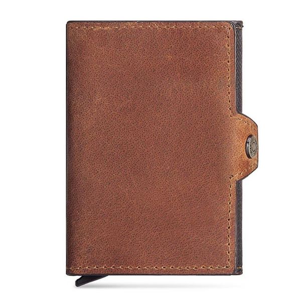 card holders cowhide genuine leather vintage short hasp holder id cover leisure men women coin purse wallets for cards, Brown;gray
card holders cowhide genuine leather vintage short hasp holder id cover leisure men women coin purse wallets for cards, Brown;gray