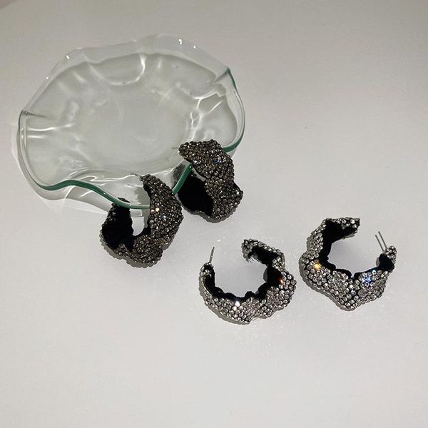 hoop & huggie allme hip hop full bling rhinestone circle earrings for women ladies irregular cloth party accessories, Golden;silver
hoop & huggie allme hip hop full bling rhinestone circle earrings for women ladies irregular cloth party accessories, Golden;silver