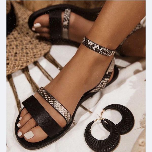 sandals 2021 summer women flats fetish gladiator leopard serpentine sandles lady stripper designer casual outside beach shoes, Black
sandals 2021 summer women flats fetish gladiator leopard serpentine sandles lady stripper designer casual outside beach shoes, Black