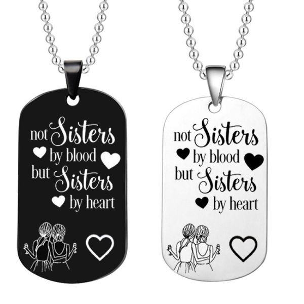 european and american fashion stainless steel jewelry necklace keychain sisters friends birthday dog tag gift diy customized wholesale 32r, Silver
european and american fashion stainless steel jewelry necklace keychain sisters friends birthday dog tag gift diy customized wholesale 32r, Silver