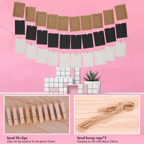 frames 10pcs kraft paper po frame sets diy retro cardboard picture hanging display home wall decor
frames 10pcs kraft paper po frame sets diy retro cardboard picture hanging display home wall decor