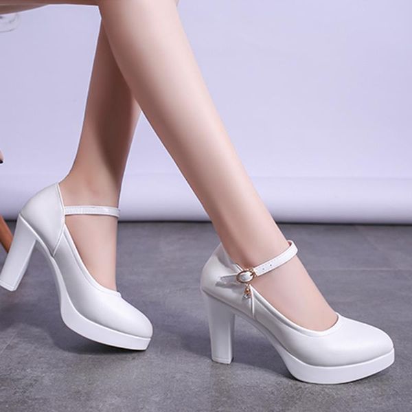 dress shoes block heel white wedding women pumps platform high heels with ankle strap ladies office party dance shoe 2021, Black
dress shoes block heel white wedding women pumps platform high heels with ankle strap ladies office party dance shoe 2021, Black