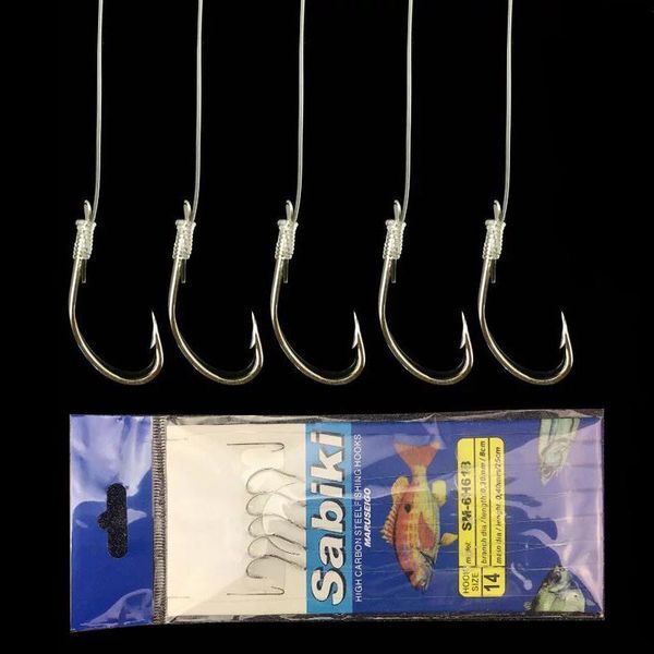 fishing hooks 15pcs tie wire iseama anti-winding tied barbed sabiki rig string with swivel and snap saltwater accessories
fishing hooks 15pcs tie wire iseama anti-winding tied barbed sabiki rig string with swivel and snap saltwater accessories