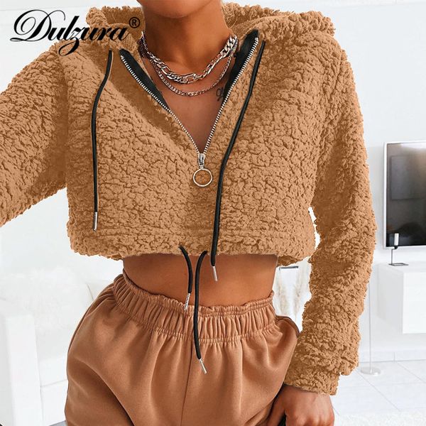women zipper sweatshirt pullover hoodis lambswool teddy crop streetwear casual korean clothes 2021 autumn winter, Black;white
women zipper sweatshirt pullover hoodis lambswool teddy crop streetwear casual korean clothes 2021 autumn winter, Black;white