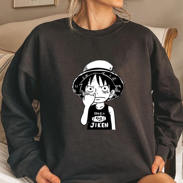 women's hoodies & sweatshirts japanese anime one piece luffy picking nose graphic hoodie harajuku pullover streetwear loose fleece warm, Black
women's hoodies & sweatshirts japanese anime one piece luffy picking nose graphic hoodie harajuku pullover streetwear loose fleece warm, Black