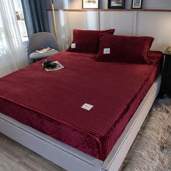 sheets & sets winter fitted sheet set thicken flannel warm bed striped bedding velvet home super soft linens cover
sheets & sets winter fitted sheet set thicken flannel warm bed striped bedding velvet home super soft linens cover