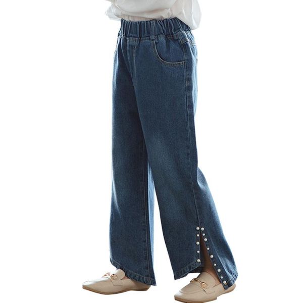 jeans girl pearls girl's solid color kid casual style children's clothing 6 8 10 12 14, Blue
jeans girl pearls girl's solid color kid casual style children's clothing 6 8 10 12 14, Blue