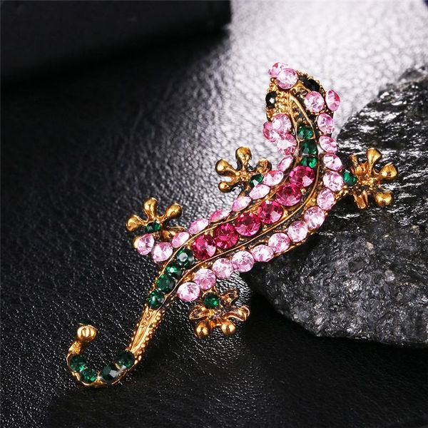 pins, brooches unique rhinestone lizard for women enamel pin vintage gold-color metal geckos pins brooch clothes party badge jewelry, Gray
pins, brooches unique rhinestone lizard for women enamel pin vintage gold-color metal geckos pins brooch clothes party badge jewelry, Gray