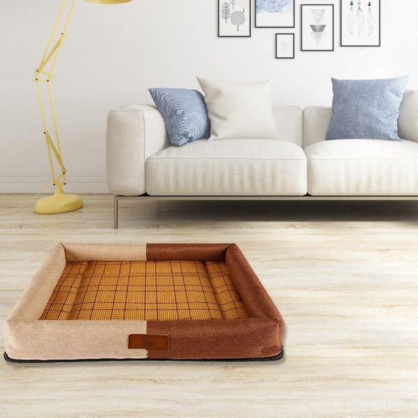 kennels & pens summer dog cat cushion pet mats soft puppy sleep bed kennel cool bamboo mat blanket matress for small medium large dogs
kennels & pens summer dog cat cushion pet mats soft puppy sleep bed kennel cool bamboo mat blanket matress for small medium large dogs