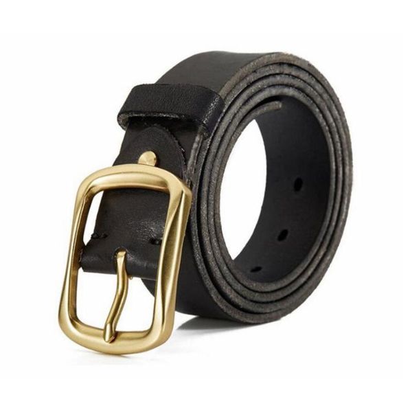 vintage solid brass buckle genuine leather men belt full grain layer cowskin male jeans belts luxury cowboy waistband xks177, Black;brown
vintage solid brass buckle genuine leather men belt full grain layer cowskin male jeans belts luxury cowboy waistband xks177, Black;brown