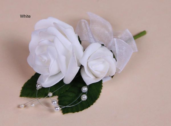 foam rose with pearls handmade corsage classic artificial groom flowers for wedding prom party 6pcs/pack decorative & wreaths
foam rose with pearls handmade corsage classic artificial groom flowers for wedding prom party 6pcs/pack decorative & wreaths