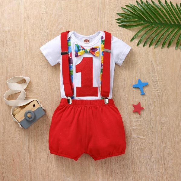 clothing sets baby boy romper set toddler boys clothes kids jumpsuit 1st birthday rompers infant playsuits one year overalls, White
clothing sets baby boy romper set toddler boys clothes kids jumpsuit 1st birthday rompers infant playsuits one year overalls, White
