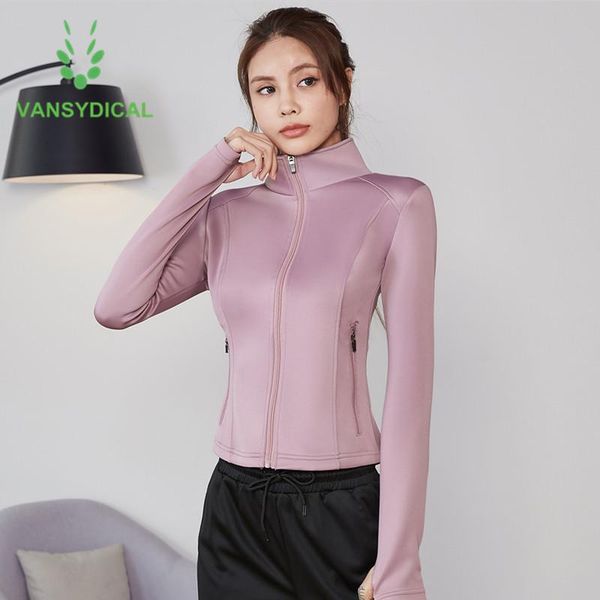 vansydical women spring sports running jackets zipper gym yoga outwear slim stand collar fitness workout jogging sportswear, Black;red
vansydical women spring sports running jackets zipper gym yoga outwear slim stand collar fitness workout jogging sportswear, Black;red
