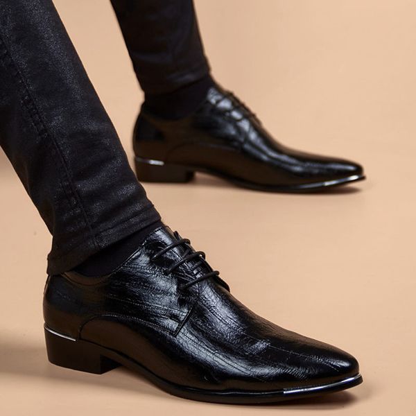dress shoes business men classic formal leather breathable black office wedding flats pointed toe oxford 6wbx
dress shoes business men classic formal leather breathable black office wedding flats pointed toe oxford 6wbx