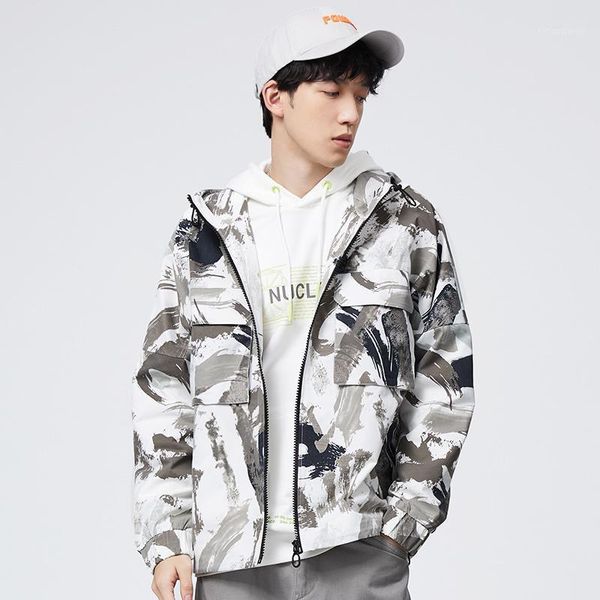 jacket men 2021 spring loose hooded trend camouflage ins brand windproof clothes fashion men's jackets, Black;brown
jacket men 2021 spring loose hooded trend camouflage ins brand windproof clothes fashion men's jackets, Black;brown