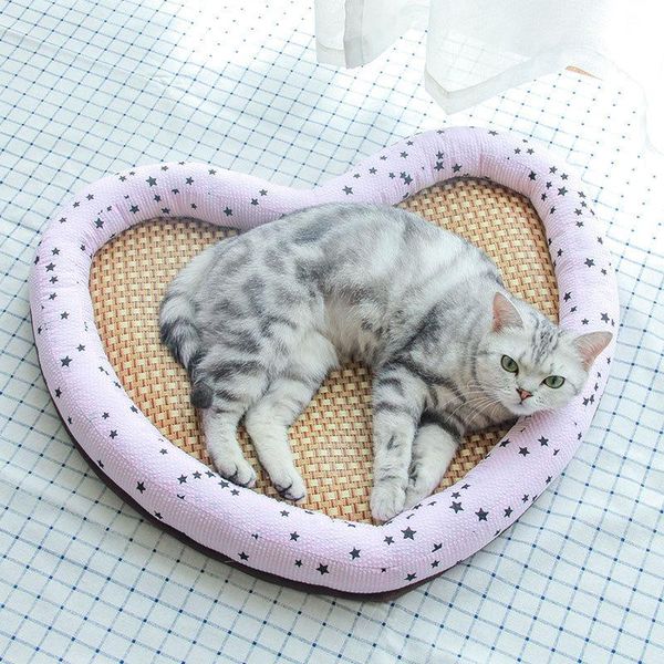 kennels & pens pet daily necessities love shape dog summer breathable kennel sofa bed ice silk rattan mat nest cat house cute
kennels & pens pet daily necessities love shape dog summer breathable kennel sofa bed ice silk rattan mat nest cat house cute